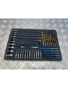 plateau eva 110 accessoires silex pour perceuse visseuse a percussion neuf foret