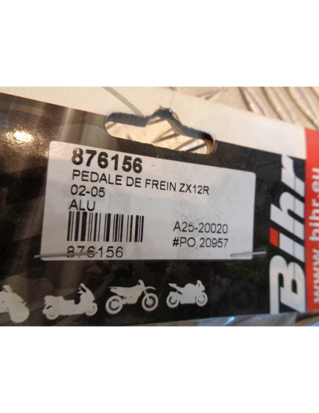 pedale de frein alu type origine moto kawasaki zx-12 r ninja 2003 - 05 A25-20020