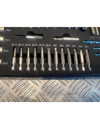 plateau eva 110 accessoires silex pour perceuse visseuse a percussion neuf foret