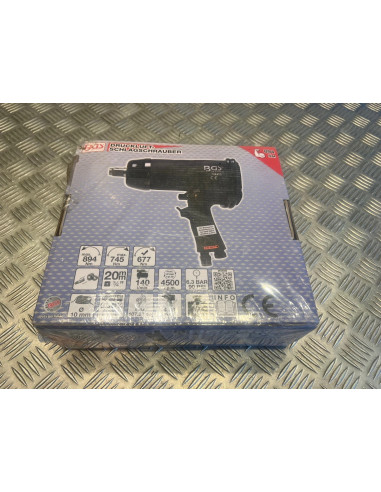 cle a choc debouleuses peteuse BGS 3225 20 mm 3/4 894 nm neuf