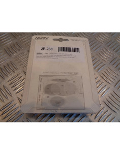 jeu plaquette frein avant nissin 2P-238NS moto suzuki 400 1000 1100 gsx 550 650 2