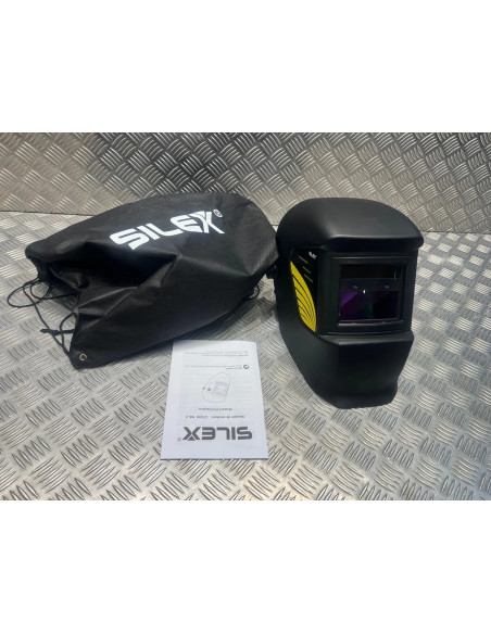 silex masque cagoule soudure automatique auto assombrissement solaire grande vue