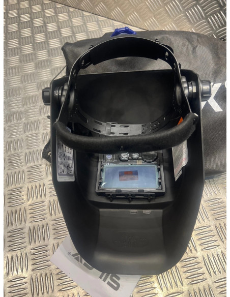 silex masque cagoule soudure automatique auto assombrissement solaire grande vue