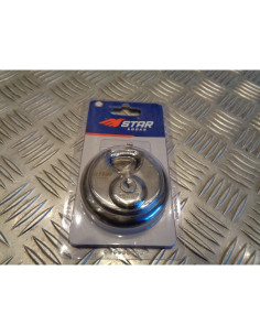 cadenas 68mm avec 2 cle star locks pour chaine antivol moto scooter velo