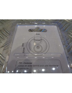 cadenas 68mm avec 2 cle star locks pour chaine antivol moto scooter velo 2