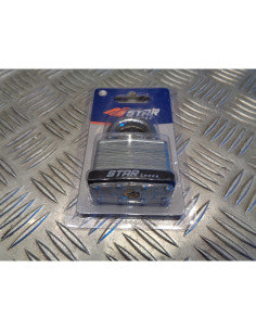 cadenas 50mm avec 2 cle star locks pour chaine antivol moto scooter velo