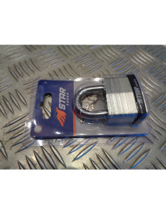 cadenas 50mm avec 2 cle star locks pour chaine antivol moto scooter velo 2