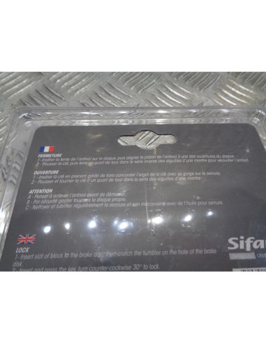 cadenas pour chaine antivol 62mm x 83mm star locks scooter moto velo