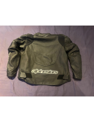 blouson cuir motard moto alpinestars gp-r pro comme neuf taille 50 eu
