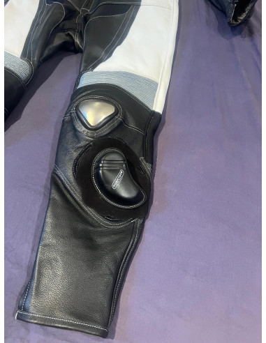 combinaison rider-tec neuf moto course cuir integral taille xl multi protections