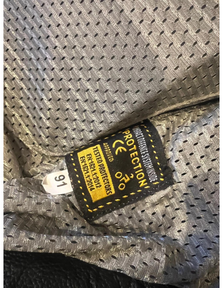 combinaison rider-tec neuf moto course cuir integral taille xl multi protections