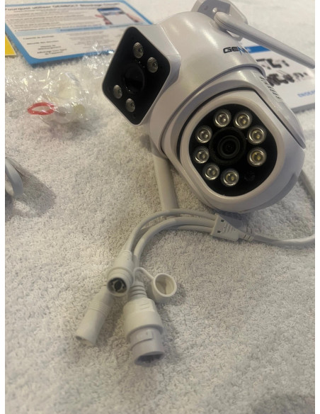 camera surveillance exterieur neuf genbolt gb201h 2.5k ptz 2.4/5ghz wiFi ip