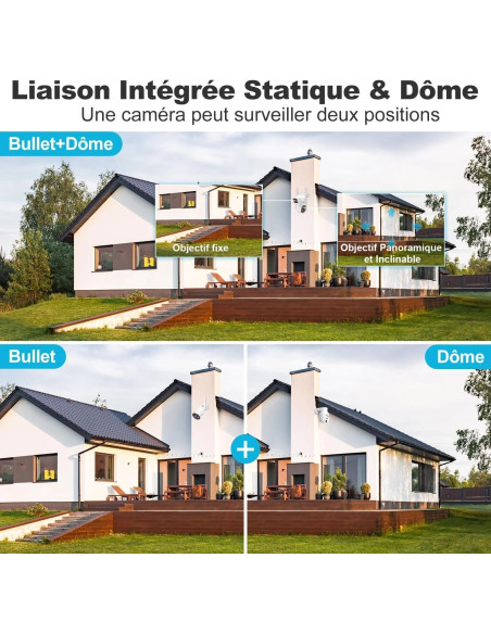 camera surveillance exterieur neuf genbolt gb201h 2.5k ptz 2.4/5ghz wiFi ip