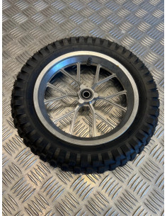 roue 12 1/2 x 2.75 neuf débroussailleuse a jante avec pneu moto dirt pit bike ..