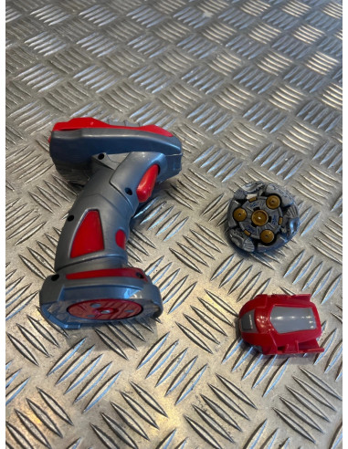 neuf jouet jeu toupies electrique magnetique rouge battle strikers dragon blaze