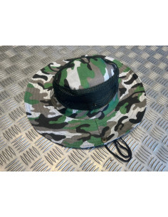 Chapeau camouflage protection solaire maille respirante chasse randonnée peche