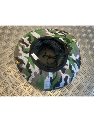 Chapeau camouflage protection solaire maille respirante chasse randonnée peche