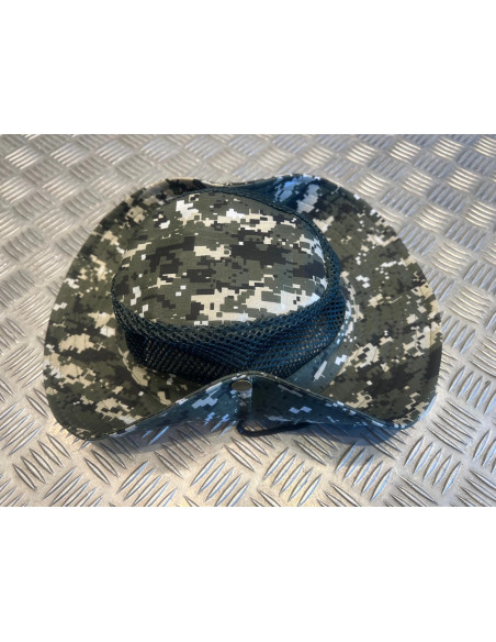 Chapeau camouflage protection solaire maille respirante chasse randonnée peche