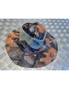 Chapeau camouflage protection solaire maille respirante chasse peche camping