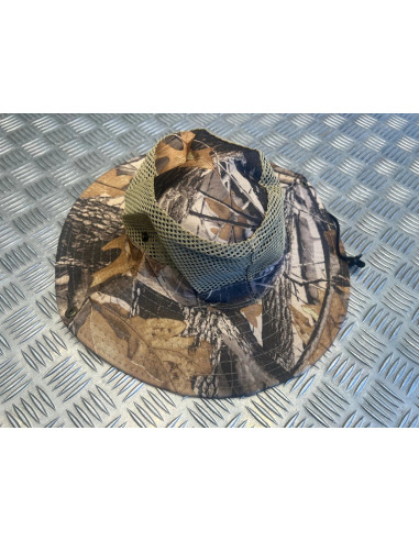Chapeau camouflage protection solaire maille respirante peche randonnée chasse