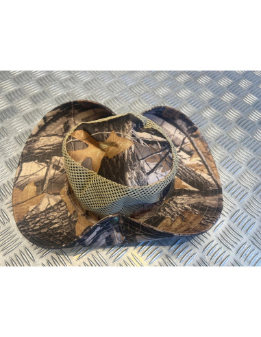 Chapeau camouflage protection solaire maille respirante peche randonnée chasse