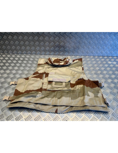 gilet pare eclats f2 armee française camouflage daguet desert taille gt mt pt