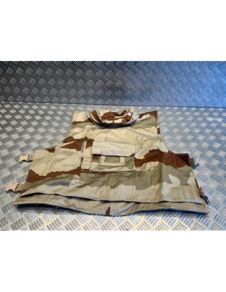 gilet pare eclats f2 armee française camouflage daguet desert taille gt mt pt