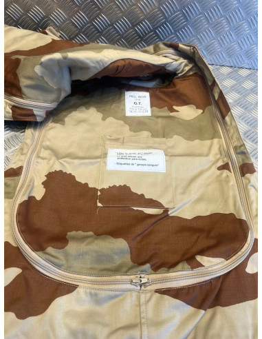 gilet pare eclats f2 armee française camouflage daguet desert taille gt mt pt