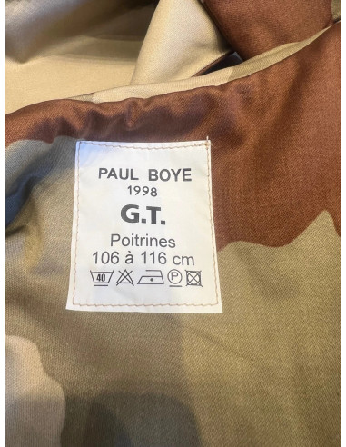 gilet pare eclats f2 armee française camouflage daguet desert taille gt mt pt