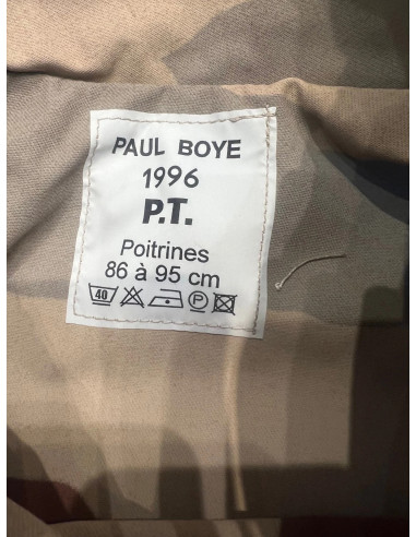 gilet pare eclats f2 armee française camouflage daguet desert taille gt mt pt