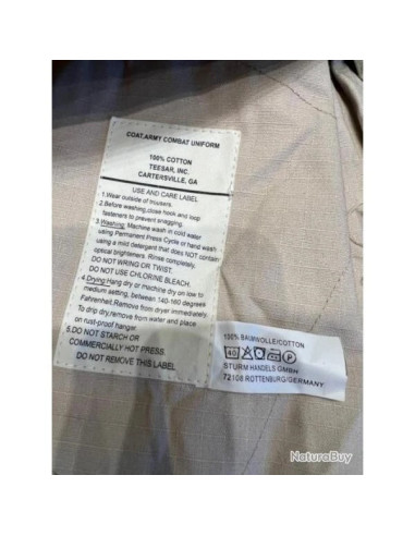 Veste militaire sweat shirt ACU RipStop Mil-Tec Teesar - camo desert taille xl