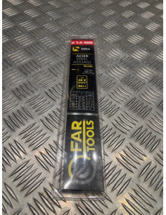 25 baguette electrode soudure rutile acier diam 1,6 mm far tools