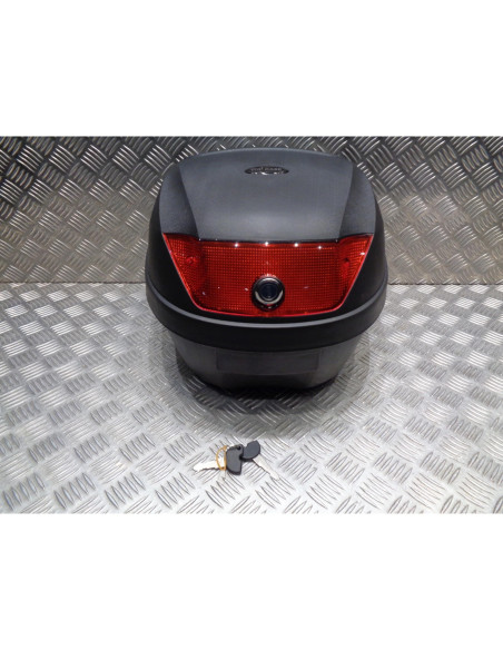top case coffre universel 28 litre pour scooter moto quad