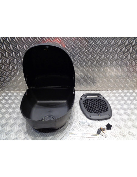 top case coffre universel 28 litre pour scooter moto quad