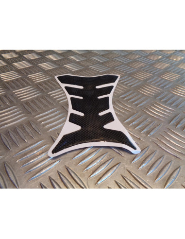 autocollant adhesif carbone protege reservoir essence moto sticker protection