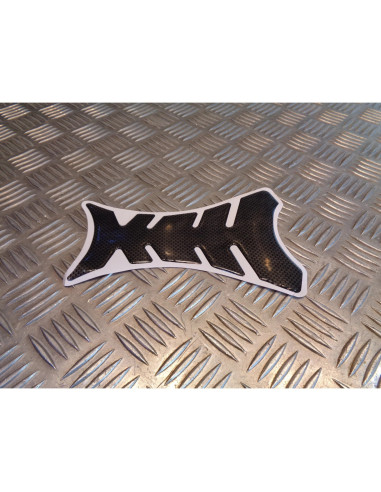 autocollant adhesif carbone protege reservoir essence moto sticker protection