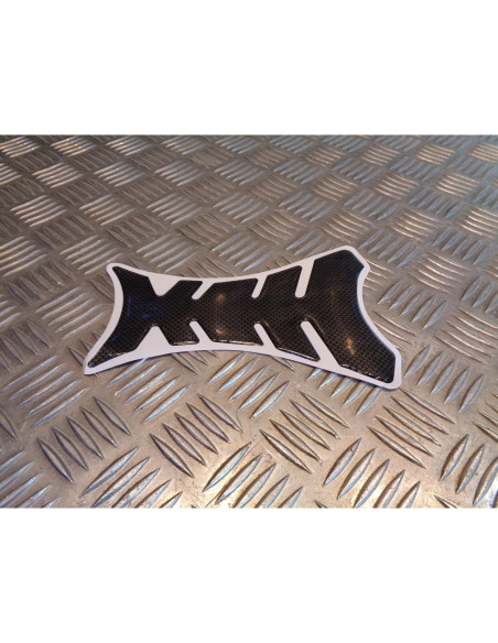 autocollant adhesif carbone protege reservoir essence moto sticker protection