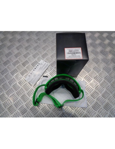 masque moto oakley o frame google green vert mx clear lens cross enduro