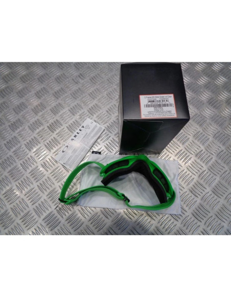 masque moto oakley o frame google green vert mx clear lens cross enduro