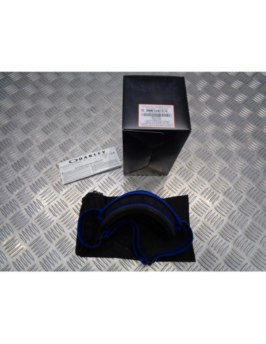 masque moto oakley o frame google blue bleu mx clear lens cross enduro