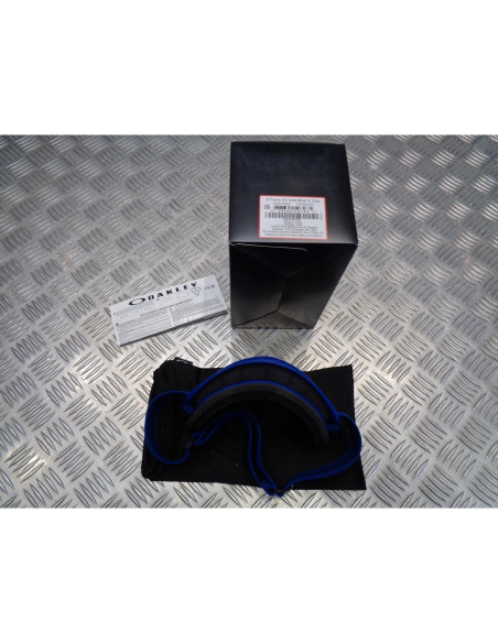 masque moto oakley o frame google blue bleu mx clear lens cross enduro