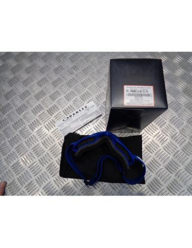 masque moto oakley o frame google blue bleu mx clear lens cross enduro