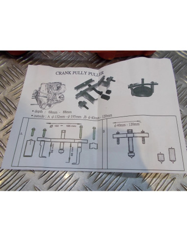 coffret arrache extracteur multi volant rotor allumage vide-reaff bihr ds1053