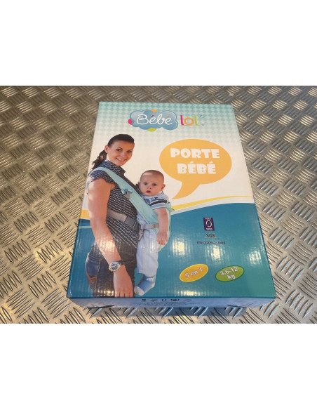 porte bebe neuf 5 en 1 de 3,6kg de 3 a 5 mois environ a 12kgs bebe lol
