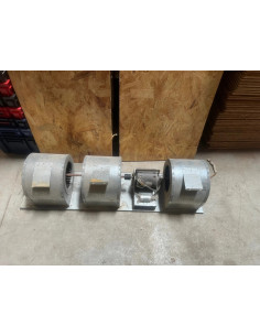 extracteur air triple escargot Sisme K48424 M01871 ventilation fumée hotte