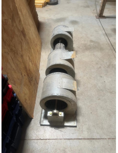 extracteur air triple escargot Sisme K48424 M01871 ventilation fumée hotte 2