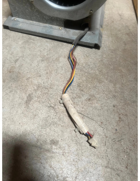 extracteur air triple escargot Sisme K48424 M01871 ventilation fumée hotte