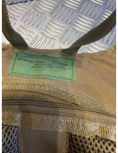 Sac a dos mfh rucksack combat daypack backpack 30373r coyote tan 30x50x25 cm 25l