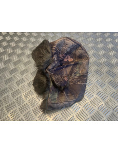 Couvre tete bonnet polaire hiver pilote aviation militaire chasse grand froid