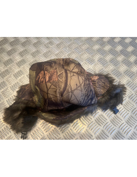 Couvre tete bonnet polaire hiver pilote aviation militaire chasse grand froid